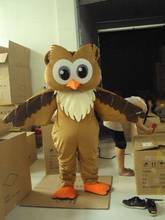 Classic Version big face Brown Owl Mascot Costume Adult Halloween Birthday party cartoon Apparel Cosplay Costumes adult size 2024 - buy cheap