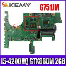G751JM i5-4200HQ CPU GTX860M 2GB N15P-GX-A1 REV 2,2 placa base para ASUS G751J G751JM placa base DDR3 100% probado envío gratuito 2024 - compra barato
