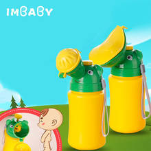 Imbaby urinário portátil para crianças, equipamento auxiliar para viagens, de bebê e menina, pote portátil para mictório de crianças 2024 - compre barato