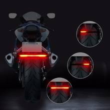 Universal Motorcycle Rear Tail Brake Stop Turn Signal 48 LED SMD Light Strip  Car Accessories 2024 - buy cheap