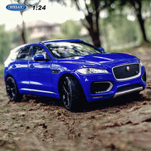 WELLY 1:24  Jaguar JAGUAR F-Pace SUV Car sports car simulation alloy car model crafts decoration collection toy tools gift 2024 - buy cheap