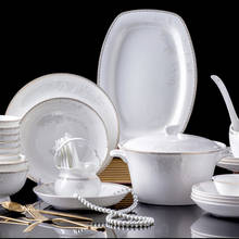 Jingdezhen-vajilla de cerámica para cocina, juego de platos y tazones, combinación de 60 piezas 2024 - compra barato