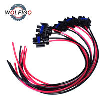 WOLFIGO New Compressor Connector Pigtail Wiring Plug 12101937 PT209 88862230 For Buick Chevrolet C1500 GMC Pontiac 2024 - buy cheap