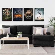 The 100 Season TV Series Show Movie Canvas Posters and Prints Wall art Decorative Picture Canvas Painting For Living Room Home 2024 - buy cheap