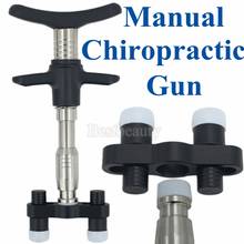 Pistola quiropráctica Manual, herramienta de ajuste quiropráctico para corregir la columna vertebral, corrector, relajación, masajeador de terapia ajustable 2024 - compra barato