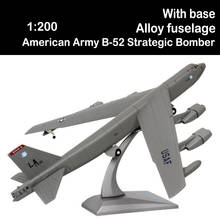 Avião de caça bomber estratória, 25cm 1/200, eua, exército americano, modelos de avião de luta, adultos, crianças, meninos, brinquedos, exibir avião, presente 2024 - compre barato