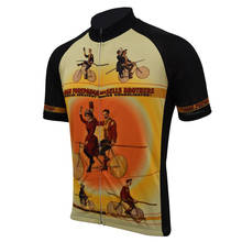 Divertido acrobacias ciclismo jersey hombre jersey de manga corta de verano de ropa de bicicleta jersey camiseta de carretera bicicleta ropa 2024 - compra barato