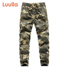 Luulla Men Jogger 2020 Spring Vintage Pencil Harem Cargo Pants Men Camouflage Military Pants Loose Fit Cargo Trousers Jogger Men 2024 - buy cheap