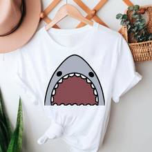 Women Summer Tshirts Fashion 2021 90s Animal Funny Girl Cartoon Short Sleeve Clothes Graphic T Top Lady Print Female Tee T-Shirt 2024 - buy cheap