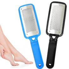 Foot File pedicure Stainless Pedicure Tools Large Foot Rasp Scrubber Grater Dry Rough Dead Skin callus remover 2024 - buy cheap