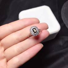 Good Valentine Gift 100% Natural and Real Sapphire Rings Free shipping 925 sterling silver Ring 2024 - buy cheap