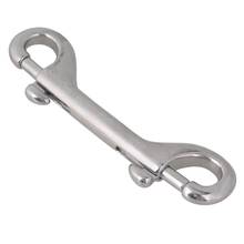 Corrosion-resistant 304 Stainless Steel Double Ended Snap Hook Trigger Hook 2024 - buy cheap