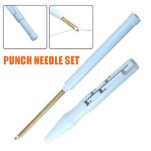 1pc Embroidery Needle Punch Set Adjustable Punch Needle Weaving Tool DIY Craft Leather Stitching Sewing Tool Accessories 2024 - buy cheap