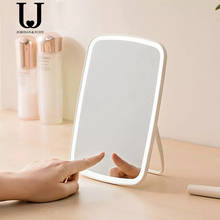 Jordan Judy Makeup Mirror with LED Desktop Mirror with Touch Switch Battery Cosmetic Operated Stand Dormitory Mirror 2024 - buy cheap