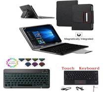 Capa protetora para lenovo tab 4 tablet, tablet com touchpad e teclado led, com bluetooth + caneta 2024 - compre barato
