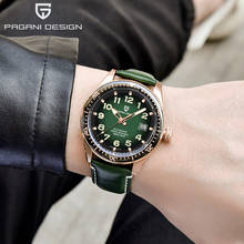 PAGANI DESIGN-Reloj de pulsera para hombre, accesorio masculino resistente al agua con mecanismo automático, complemento mecánico de marca de lujo perfecto para negocios, 2021 2024 - compra barato