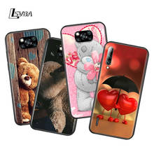 Little Teddy Bear For Xiaomi Poco X3 NFC M2 X2 F2 C3 M3 F1 Pro Mi Play Mix 3 A3 CC9E A2 A1 6 5 Lite Phone Case 2024 - buy cheap