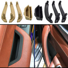 Right Left Black Beige Car Interior Inner Door Pull Handle Trim Cover Full set Fit For BMW X3 X4 For F25 F26 2010-2017 2024 - buy cheap