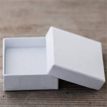 Caixa de jóias de papel de papelão personalizado caixa de jóias de presente com tampa caixa de jóias de presente 2024 - compre barato