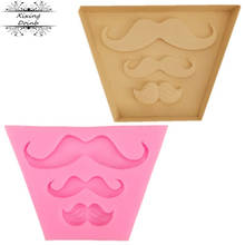 DIY silicone mold different size beard shape Kitchen Baking tools cake decoration mold fudge Chocolate Mold 2024 - buy cheap