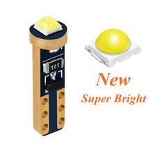 T5 W3W W1.2W Super Bright LED Bulb Auto Dashboard Gauge Instrument Light Car  Lamp White Green Yellow Blue Red Pink Crystal Blue 2024 - buy cheap