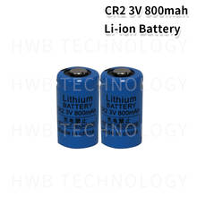Bateria de lítio 2 tamanhos cr2 3v 800mah crbrim 270 cr15266 cr-2 w/c1b, câmera, sistema de alarme, frete grátis 2024 - compre barato
