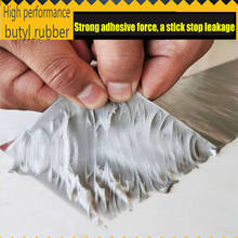 Aluminum Foil Butyl Rubber Tape Self Adhesive High temperature resistance Waterproof for Roof Pipe Repair Stop Leak Sticker 2024 - buy cheap