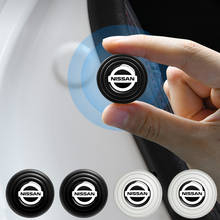 Car Door Shock-absorbing Stickers Soundproof Buffer Gasket For Nissan Qashqai Patrol X-trail Teana NOTE Tiida Altima Navara Juke 2024 - buy cheap