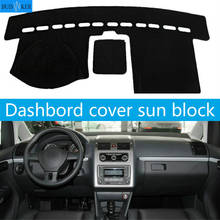 For Volkswagen VW Touran 2004-2016 Car Inner Auto Dashboard Cover Dashmat Pad Carpet Sun Shade Dash Board Cover Fit 2024 - buy cheap