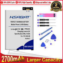 HSABAT 0 Cycle 2700mAh 170-1032-00 Battery for Amazon Kindle 3 III Keyboard eReader D00901 Graphite High Quality Batteries 2024 - buy cheap
