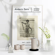 Anders Zorn National Museum Exhibition Poster, Anders Zorn Modern Impressionism Art Prints, Zorn French Vintage Home Wall Decor 2024 - buy cheap