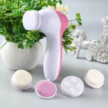 5 in 1 Electric Wash Face Machine Facial Pore Cleaner Body Cleansing Massage Mini Skin Beauty Massager Brush dropshipping 2024 - buy cheap