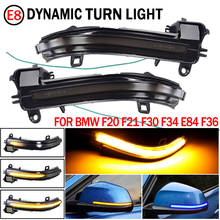 LED Dynamic Turn Signal Side Mirror Sequential Light Indicator For BMW 1 2 3 4 Series X1 F20 F21 F22 F30 F31 F34 F32 E84 i3 2024 - buy cheap