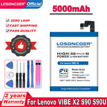 LOSONCOER 5000mAh BL231 Battery For Lenovo BL231 VIBE X2 Battery X2-TO X2-CU S90T S90U S90e S90 Phone+Gift tools 2024 - buy cheap