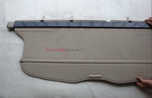 Aleación de aluminio + tela trasera maletero Escudo de seguridad de carga cubierta trasera bastidores accesorios para Toyota Highlander 2009, 2010, 2011-2013 2024 - compra barato