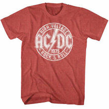 AC DC Mens Rr T shirt Red Heather[1] 2024 - buy cheap