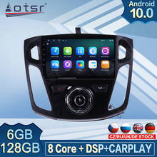 Reproductor Multimedia Carplay para coche, unidad principal de navegación GPS, DVD, grabadora de Radio, Android, 128GB, para Ford Focus mk3 2012 - 2017 2024 - compra barato