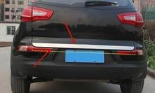 For KIA sportage 2007-2013 stainless steel car trunk door decorative strip anti-scratch protection car accessories 2024 - buy cheap