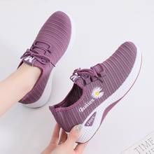 Vulcanized Shoes Women Outdoor Sport Shoes Breathable Air Mesh Walking Sneakers Women Jogging Trainers Chaussures Basket Femme 2024 - buy cheap