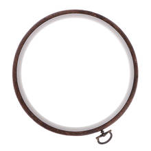 Embroidery Hoop Cross Stitch Hoop Wood Circle Display Frame for Craft Sewing 2024 - buy cheap