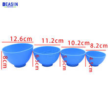 Good Quality Dental NEW 4 pcs New Dental Lab Rubber Mixing Bowls Dentistry Tools 2024 - buy cheap