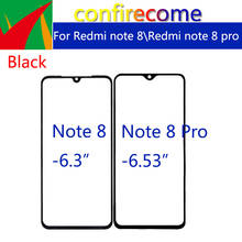 For xiaomi Redmi Note 8 / Note 8 Pro / Note8 Pro Touch Screen Front Panel  Lens LCD Outer Glass 2024 - buy cheap