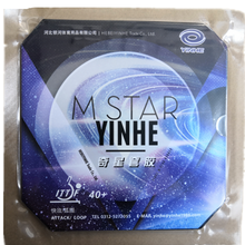 Yinhe M Star ATTACK Pips-In Table Tennis PingPong Rubber With Sponge Like NEO Hurricane 3 40+ Rubber with sponge 2024 - buy cheap