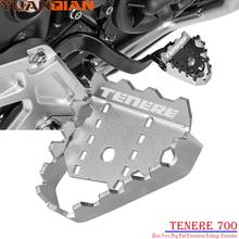 For Yamaha XTZ700 XT700Z T7 Tenere 2019 2020 2021Motorcycle Rear Foot Brake Lever Peg Pad Extension Enlarge Extender Tenere 700 2024 - buy cheap