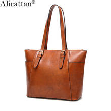 Alirattan 2021 Women Shoulder Bag Large Capacity Female Fashion Shoulder Messenger Bag High Quality Shopping Travel Vacation Bag 2024 - buy cheap
