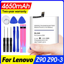 4650mAh BL246 Battery High quality for Lenovo VIBE SHOT Z90 / Z90-3 / Z90-7 2024 - buy cheap