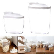 1000ML /1500ML Plastic Cereal Dispenser Storage Box Kitchen Food Grain Rice Container 2024 - buy cheap