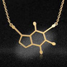 100% Stainless Steel Dopamine Fashion Necklace for Women Unique Design Pendant Necklaces Special Gift Female Trendy Jewelry 2024 - buy cheap