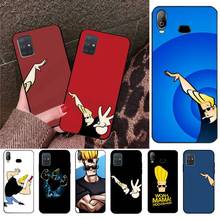 CUTEWANAN-funda de Johnny Bravo para Samsung Galaxy A01, A11, A31, A81, A10, A20, A30, A40, A50, A70, A80, A71, A91, A51 2024 - compra barato