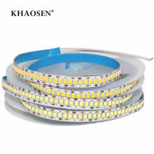 Khsosen High brightness 2835 SMD LED Strip 60/120/240 LEDs/m 5M DC12V  Flexible LED Rope Ribbon Tape Light White/Warm White 2024 - buy cheap